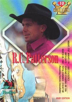 1996 High Gear Rodeo Crown Jewels #10 R.C. Patterson Back